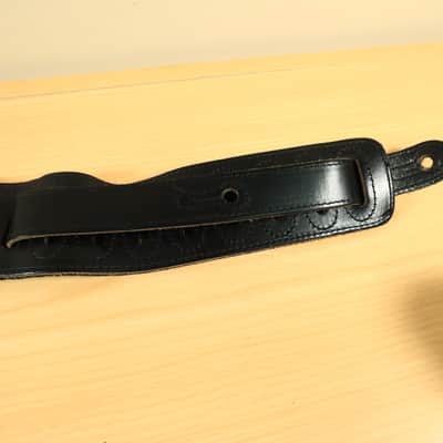 Levy's MSS1 Veg Tan Leather Guitar Strap 3" Bass image 4