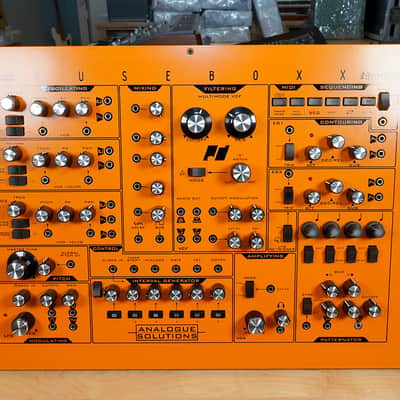 Analogue Solutions FuseBox X Polyphonic Synthesizer 2022 - Present - Orange image 1