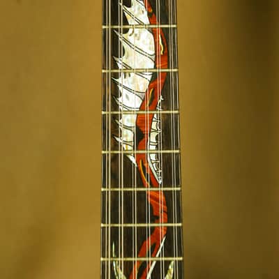 2005 PRS Dragon Double Neck Rare Natural Electric Guitar Paul Reed Smith image 11