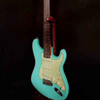 Fender Limited Edition 59 Strat Journeyman Relic 2022 - Faded Aged Sea Foam Green image 4