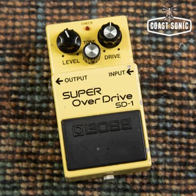 1982 Boss SD-1 Super OverDrive (Black Label) image 1