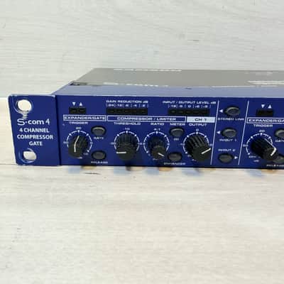 Samson S-Com 4 S-Class 4-Channel Compressor / Gate Rack Processor image 5