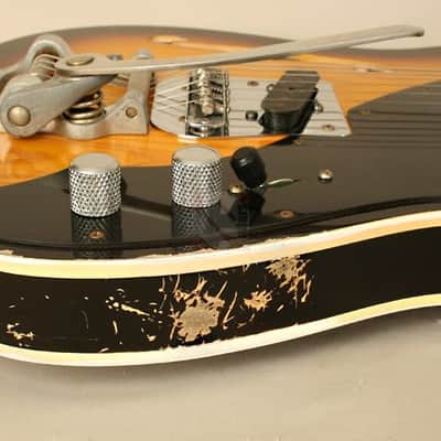 Fender Custom Shop Masterbuilt Telecaster '69 Thinline Bigsby 2012 2 Color Sunburst image 7