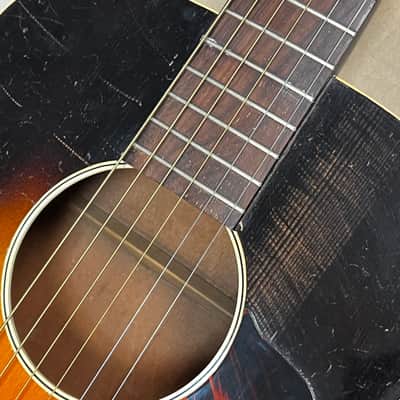 Kalamazoo KG-14 1936 - 1943 sunburst Acoustic Guitar image 5