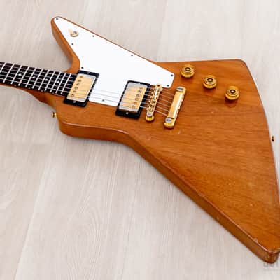 1976 Gibson Explorer Vintage Guitar w/ Tarbacks, Case image 9