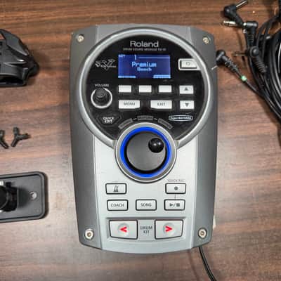 Roland TD-15 V-Drum Module w/Mount, Clamp, Wiring Harness, Power Supply -Z6B4832 image 4