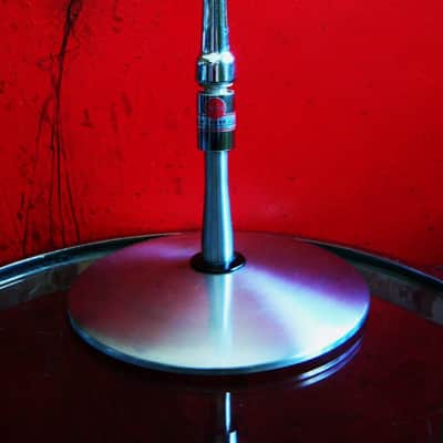 Vintage RARE 1960's Atlas Sound DS9 microphone desk stand w VM-1 vibration mount DS5 DS6 DS7 DS14 Shure Turner RCA image 1