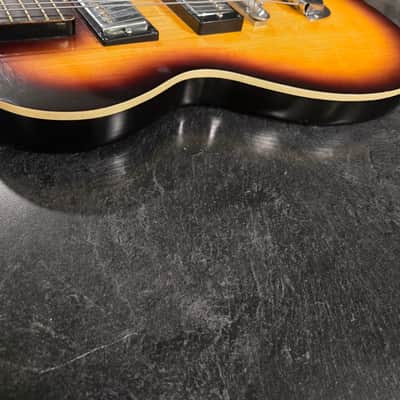 Early 70's Global LP-70 Electric Guitar With Padded Case image 8