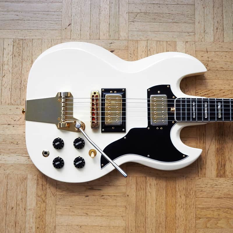 RARE! Gherson SG-style guitar - 1970s made in Italy image 1