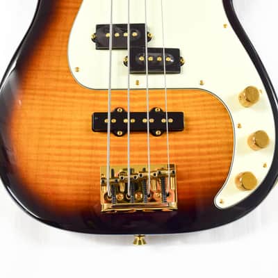 Fender 75th Anniversary American Professional PJ Bass - 2-Color Sunburst image 3