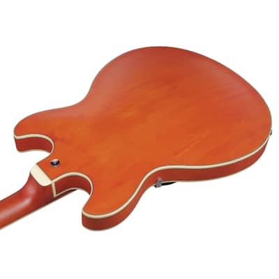 Ibanez AS73-TTF Artcore Transparent Tangerine Flat + NEW image 3