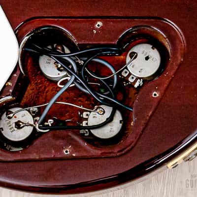 1991 Burny RLG '59 Model Standard Flame Top w/ 50s-Style Neck & VH-1 PAFS, Japan Fernandes image 14