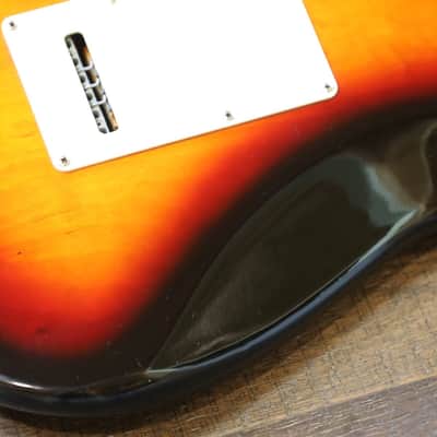 Squier Stratocaster Electric Guitar Sunburst Made in Korea + Gig Bag image 15