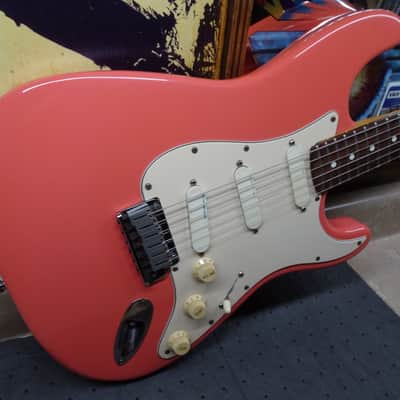 Fender Strat Plus Deluxe-1989 - Dusty Rose- RARE RARE Finish--with Rosewood- Wilkinson Nut- TBX- Lace Sensors- image 5