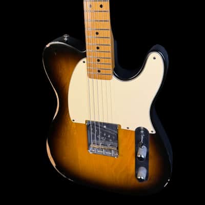 Fender Classic Series '50s Esquire in road worn 2-Tone Sunburst image 5