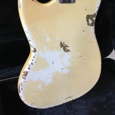 Fender Mustang Guitar with Rosewood Fretboard 1966 Olympic White image 14