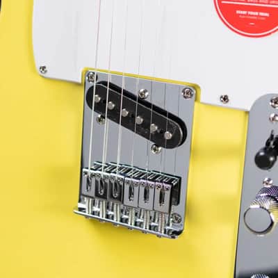 Squier Sonic Telecaster Electric Guitar - Canary Yellow image 10