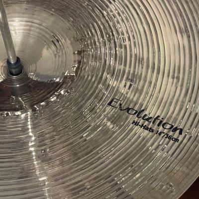 Sabian 14” HH fusion/evolution hi hats 2018 - Hand hammered brilliant image 7
