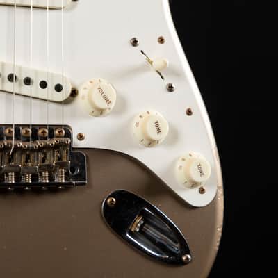 Fender Custom Shop Limited 1959 Stratocaster Relic - Shoreline Gold image 7