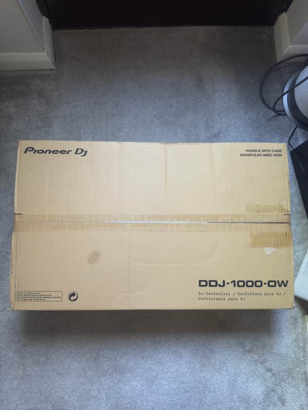 Pioneer DDJ-1000-OW White Off Virgil abloh speed joints to 100 units WW (open box image 1