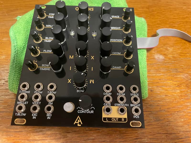 After Later Audio Quarks Mutable Elements Eurorack Module Physical Modelling Modular Synth Reverb - Black image 1
