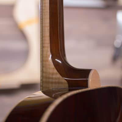 Rancourt History’s Legacy Collection 16" Acoustic Teardrop Archtop 2018 - Black Gloss Top / Natural Body and Neck image 4
