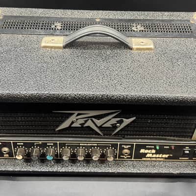 Peavey Rock Master Vintage Tube Series 120-Watt Guitar Head 1980s - Black image 4