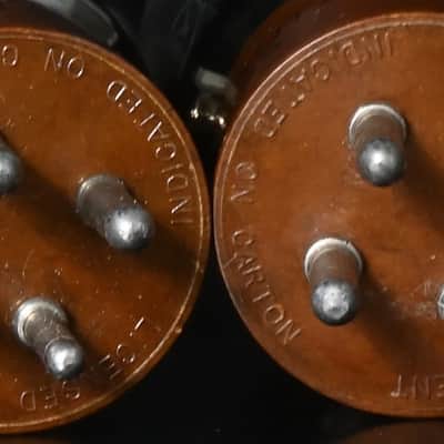Platinum Matched Pair Sylvania VT25 10Y Leaf Getter USA Made Amplitrex Tested image 11