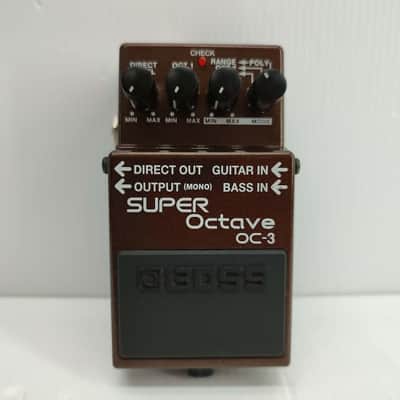 Boss OC-3 Super Octave (Dark Gray Label) 2003 - Present - Brown image 1