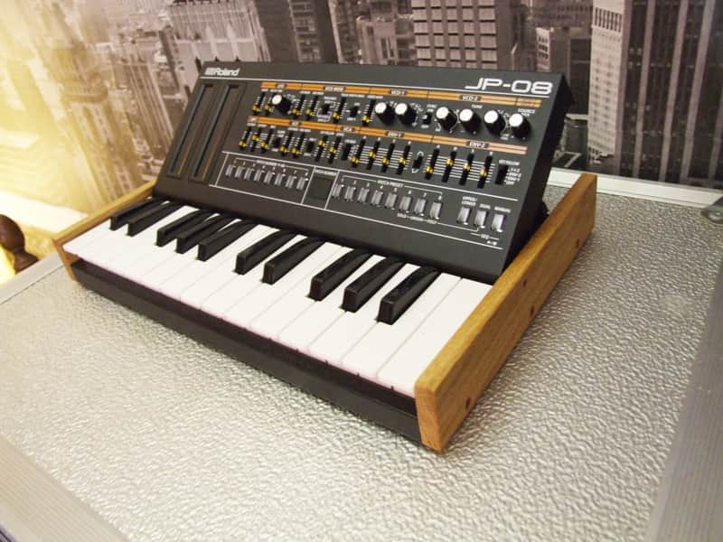Roland Boutique K25M Keyboard Solid European Oak End Cheeks from Synths And Wood image 1
