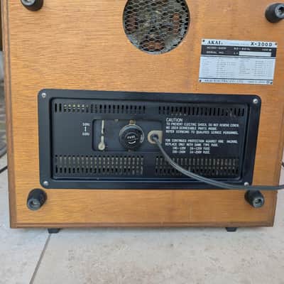 Akai X-200D Three Motor Auto Reverse Reel to Reel Tape Deck (Playback Only) image 8