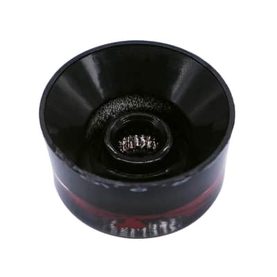 4pcs Skull Electric Guitar Knob Bass Top Hat Knobs Speed Volume Tone Knob AMP Effect Pedal Control Knobs Black With Red KNOB-S10 image 3