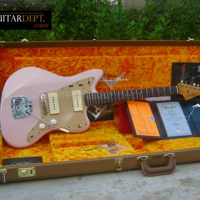 ♚ AS NEW ♚2022 FENDER Custom Shop '59 Journeyman Relic 250K JAZZMASTER ♚SUPER FADED SHELL PINK !♚Handwounds♚FAT C♚RSD image 24