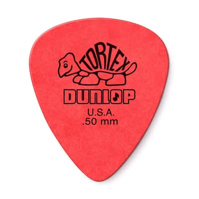 Dunlop 418P050 Tortex Standard Player's 12-Pack Guitar Picks image 1