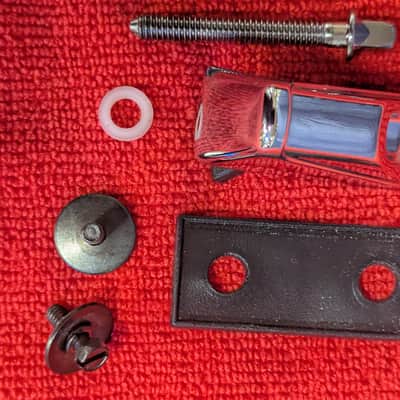 6 Pieces Roland PD-105 PD-100 Replacement Lug with Screws, Gasket, Tension Rod image 4