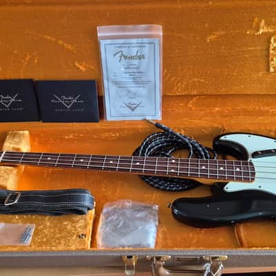 Fender 1964 Jazz Relic 2014 - Dark metallic Green image 24