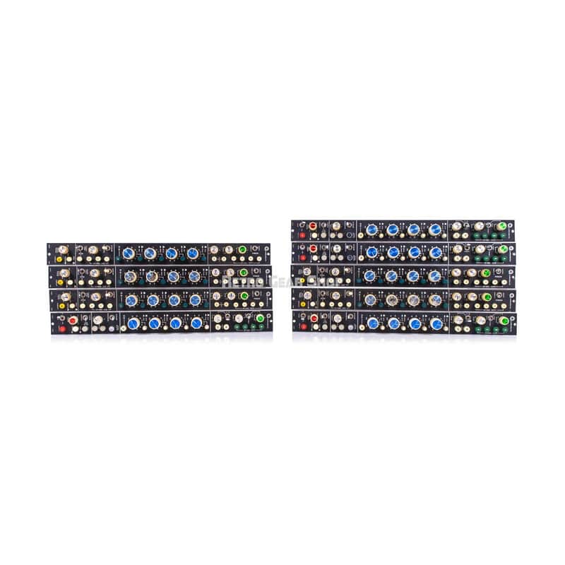 Auditronics 501 Channel Strip Preamp EQ Modules Vintage Rare Pre Equalizer as-is x4 channels image 1