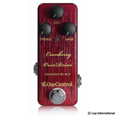 One Control Cranberry OverDrive OC-CBOD - BJF Series Lead Boost / Overdrive Effects Pedal - NEW! image 1