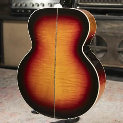 Gibson SJ-200 Standard Maple Acoustic/Electric Guitar - Triburst with Hardshell Case image 2