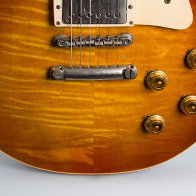 Gibson  Les Paul Standard Solid Body Electric Guitar (1959), ser. #9-1854, original brown hard shell case. image 22