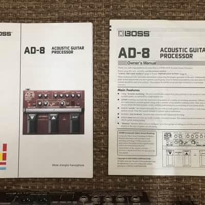 Boss AD-8 Acoustic Guitar Processor – Excellent Condition image 6