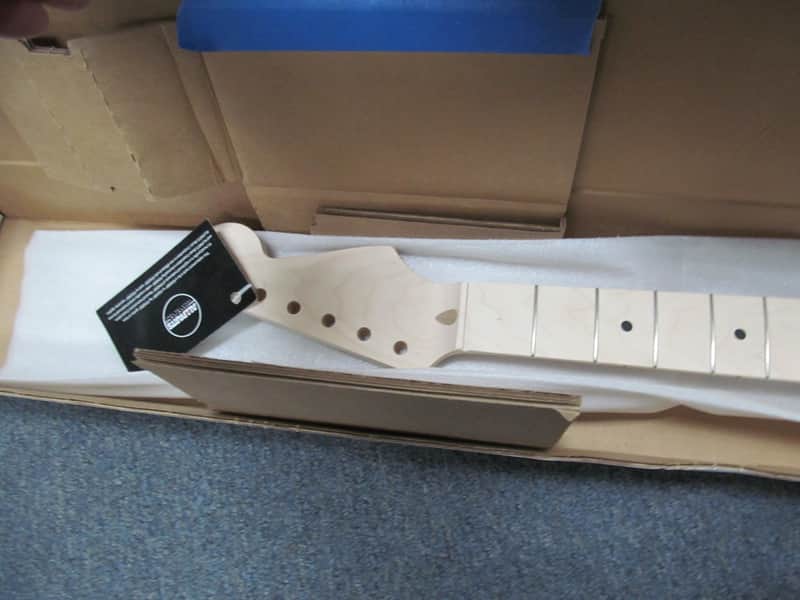 Allparts “Licensed by Fender®” SMO-V Replacement Neck for Stratocaster image 1