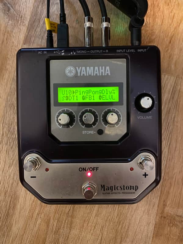 Yamaha MagicStomp UB99 Stereo Multi-Effect Pedal 1990s - Purple/Silver image 1