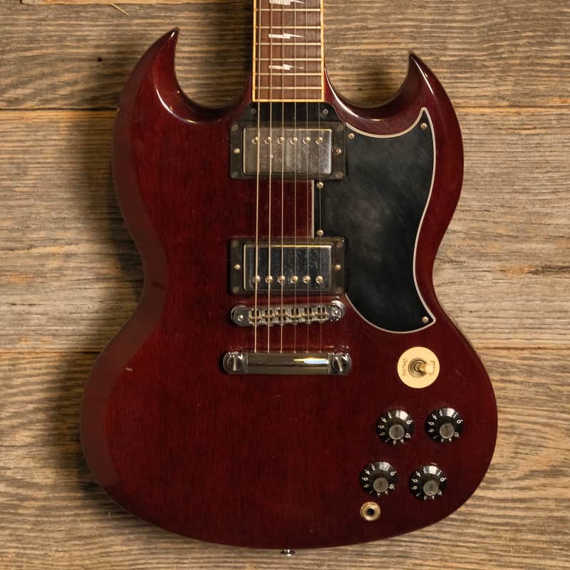 Used Gibson 2013 Angus Young Signature SG - Cherry w/Case image 1