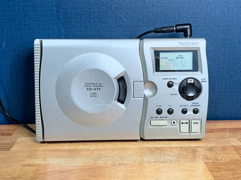 Tascam CD-VT1 Vocal Trainer / Portable CD Player image 1