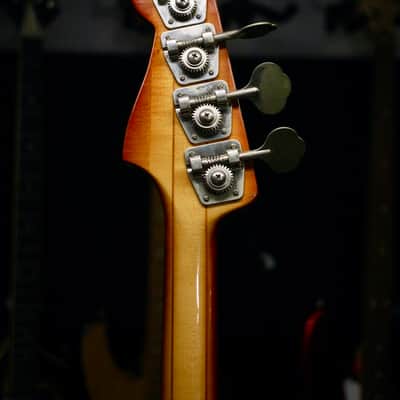 Fernandes FPM-70 Neck-Through Precision Bass; Burst; Amazing woods! image 10