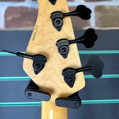 Overwater J Series Contemporary 5-String Metallic Blue 2023 Electric Bass image 8