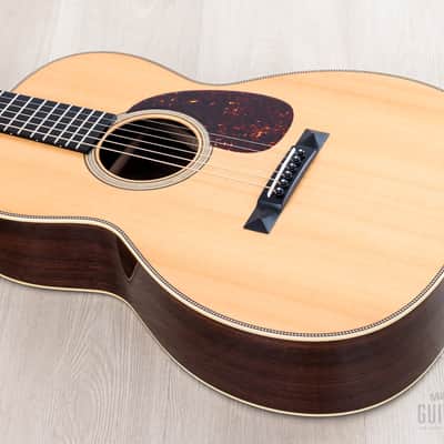 1993 Collings 0002H 12 Fret Long Scale Herringbone Acoustic Guitar, Near-Mint w/ Calton Flight Case image 11