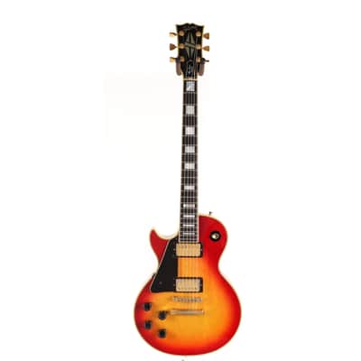 1974 Gibson Les Paul Custom 20th Anniversary Left-Handed Cherry Sunburst image 3