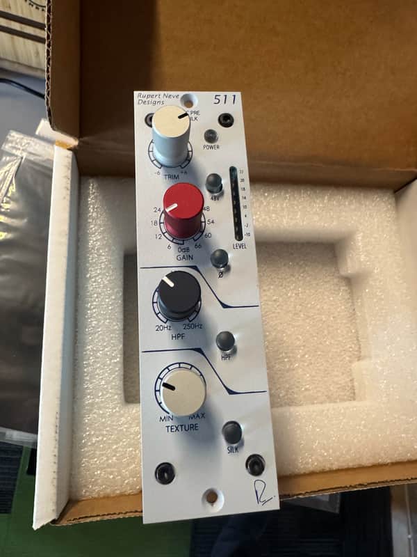 Rupert Neve Designs Portico 511 500-Series Mic Pre Module with Silk - Perfect Mint condition image 1